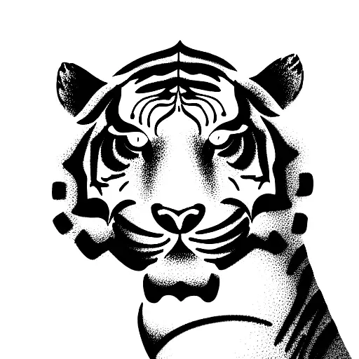 Tiger Fill With Hope