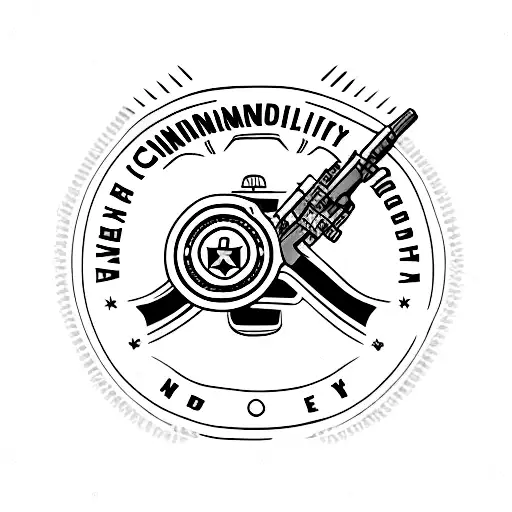 Commando Small Military Tatto