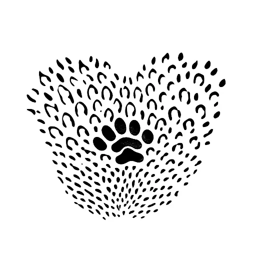 Dog Paw Print