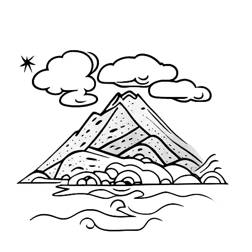 Syphilus Pushing A Rock Up A Mountain