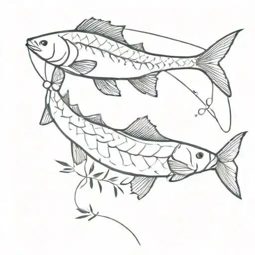 Carp Fish With A Joint With Weed