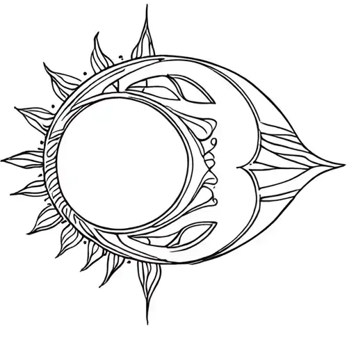 Sun And Moon Polynesian