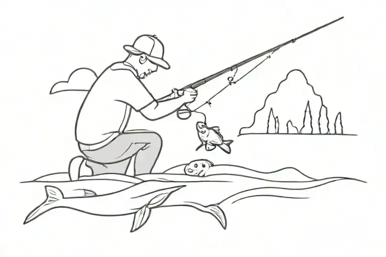 Fishing Dad