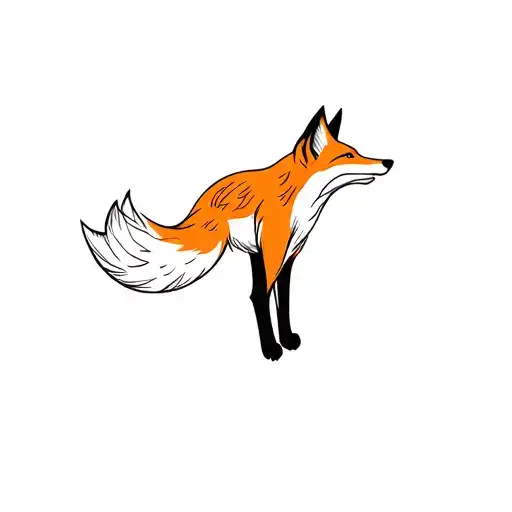 Fox Scampering