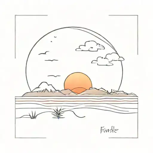 Something Like Sunset And A New Beginning