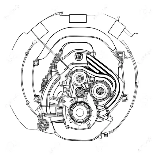 Minimalist Design Inspired By Car Engine Parts