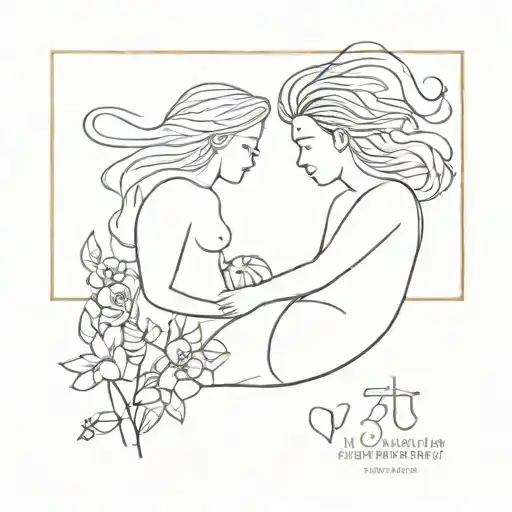 Anniversary Date Couple Matching