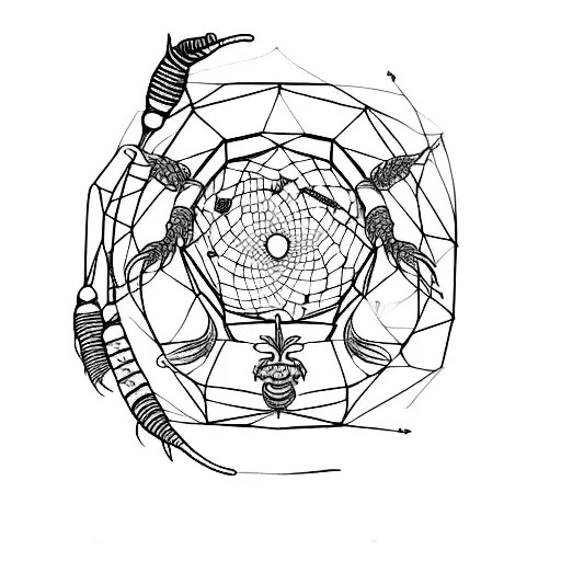 Dreamcatcher With Scorpion