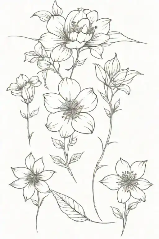 Birth Flowers For Months August May November And April