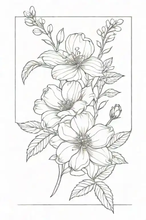 March And June Birth Flower