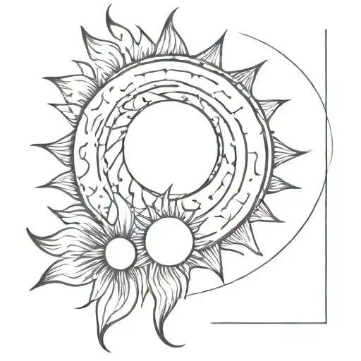 Sun And Moon Seperate