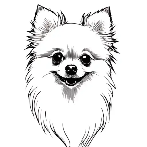 Short Hair Pomeranian Dog