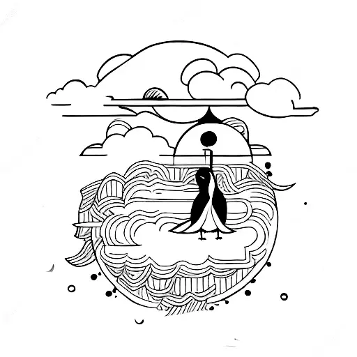 Bird Standing On Window