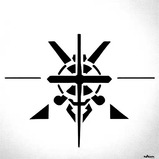 Viking Symbol Mixed With Star Wars