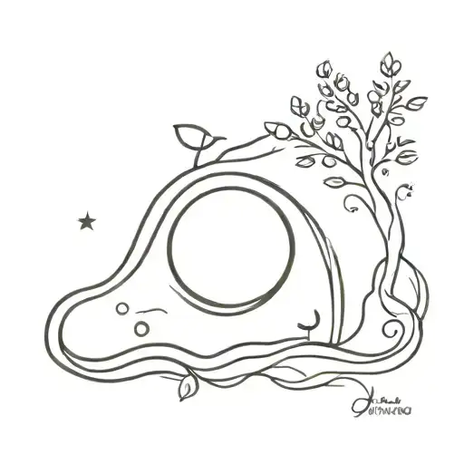 Matching Tattoo For 2 People That Expresses A Journey That Made Us Grow Personally