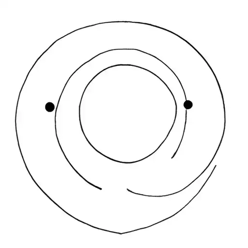 5 Dots That Create A Circle Shape