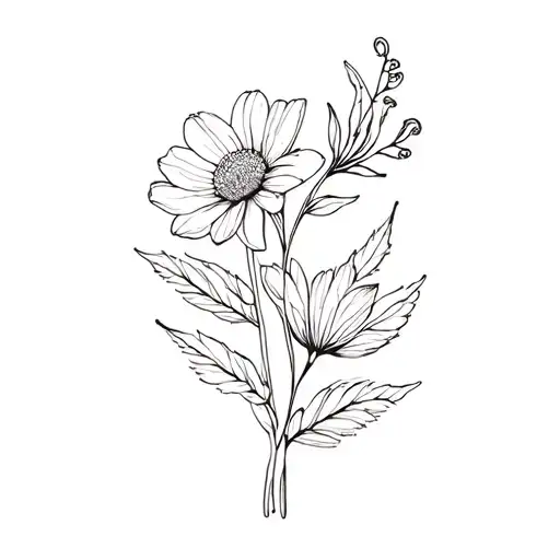 February December And August Birth Flower