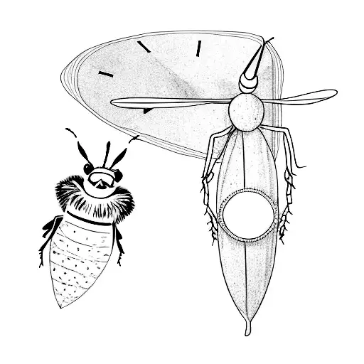 A Clock And A Bee