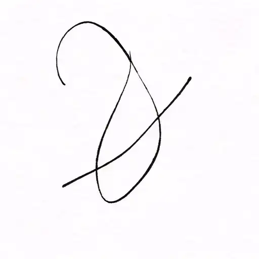 Line Tattoo For Social Work