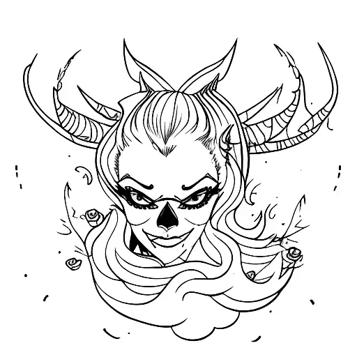 Shedevil Evil Satan Pretty Editorial