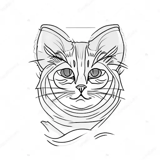 Gray Cat With Blue Eyes