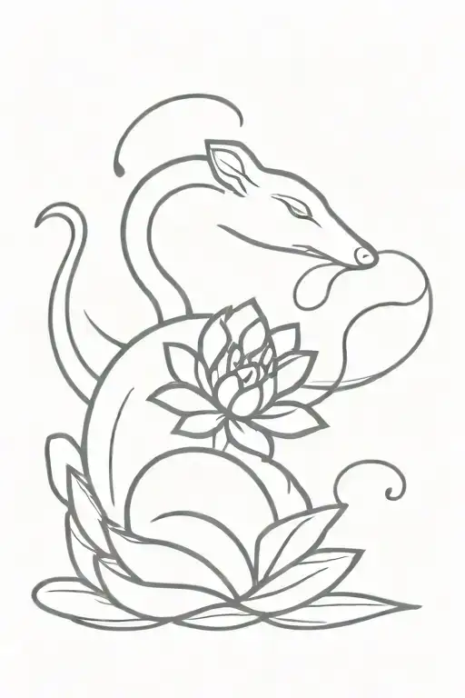 Sun Lotus Snake Rat