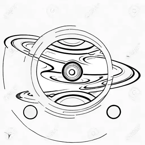 Small Minimalist Planet Saturn