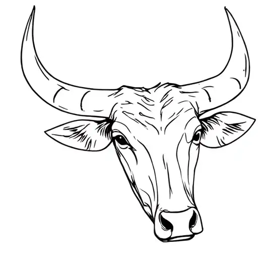 Line Bull Head