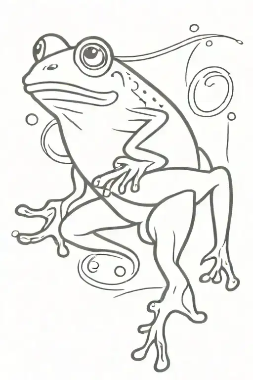 Dancing Queen Frog
