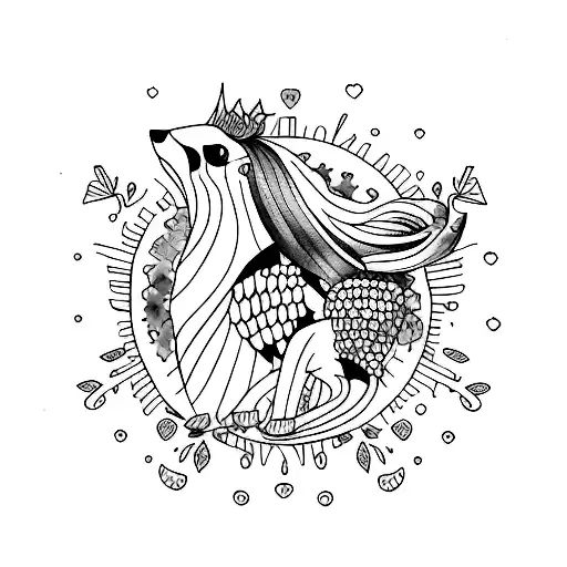 Color Tattoo Represents Sweet Freedom Happy Life Taking Chance Outside Comfort Zone