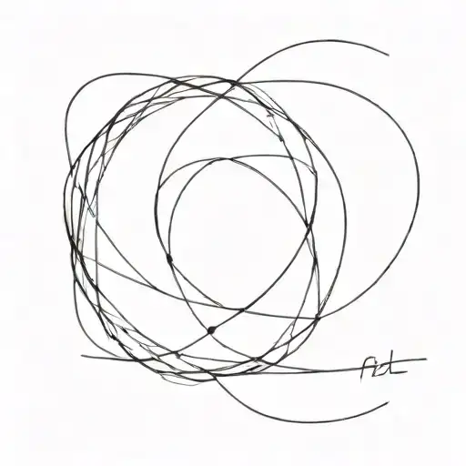 Hoop Around The Arm Fineline Abstract