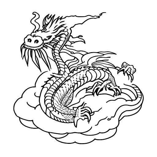 Dragon From Spirited Away Movie