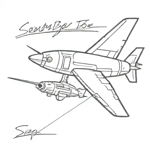 Cowboy Bebop Swordfish Ship With The Words See You Space Cowboy