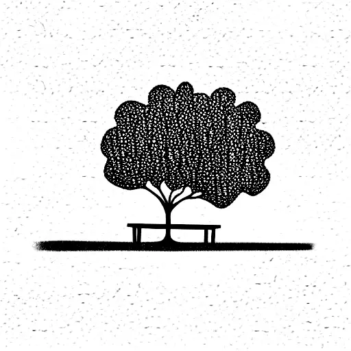 Tree With Bench