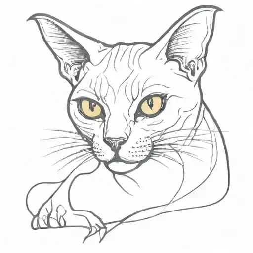 Alien Cat Face Basic