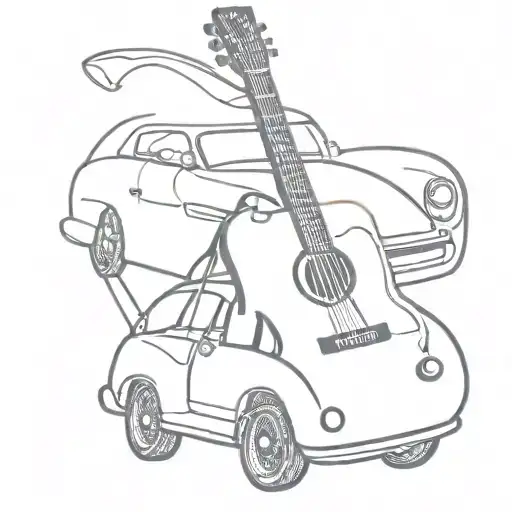 Combine A Guitar And A Car Into A Unique Design