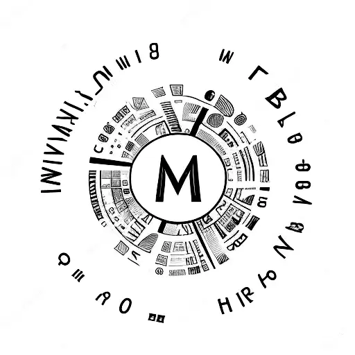 M Word In Morse Alphabet