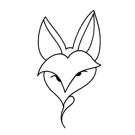 Fox Young Heart Tail