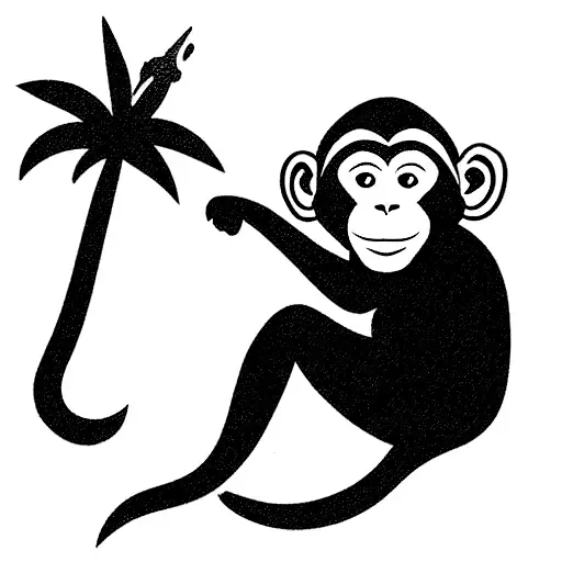 A Monkey Wearing A Jumper