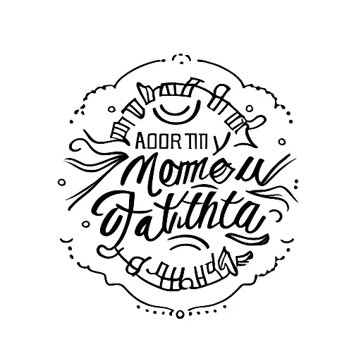 A Mother Daughter Tattoo For On The Collarbone That's Just Words Or A Phrase