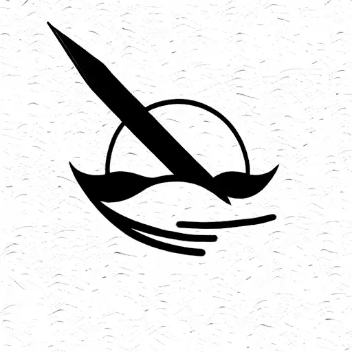 Book Being Stabbed By Large Fang