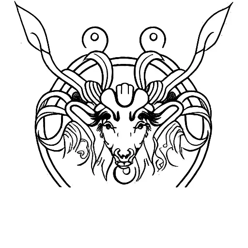 Miniature Tattoo Of Aries And Scorpio