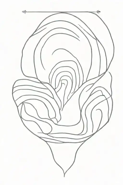 Fingerprint Mixed Together Representing 4 Children