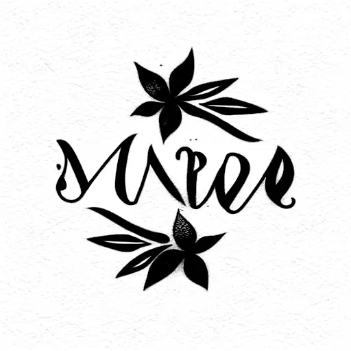 A New York Tattoo With The Name Liana Written On It