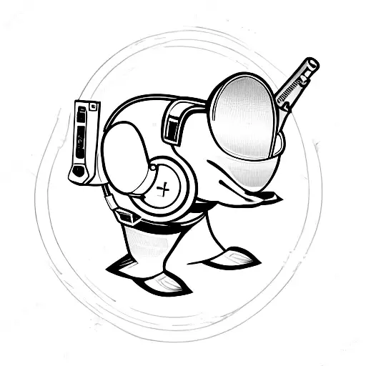 Gaming Duck With Controller And Headset