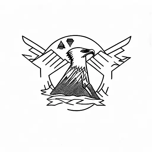 Mountains Biker Female Solo Traveller Eagle