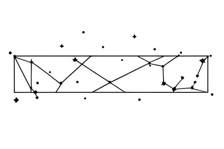 Geometric Shape With Constellation