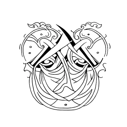 Half Symbol For Twins