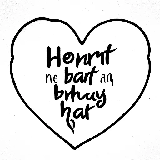 Heart With Mom And Dads Birthdays