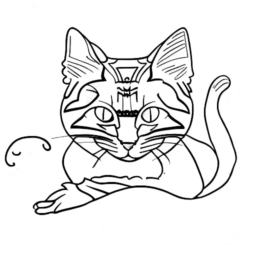 Outline Of Cat